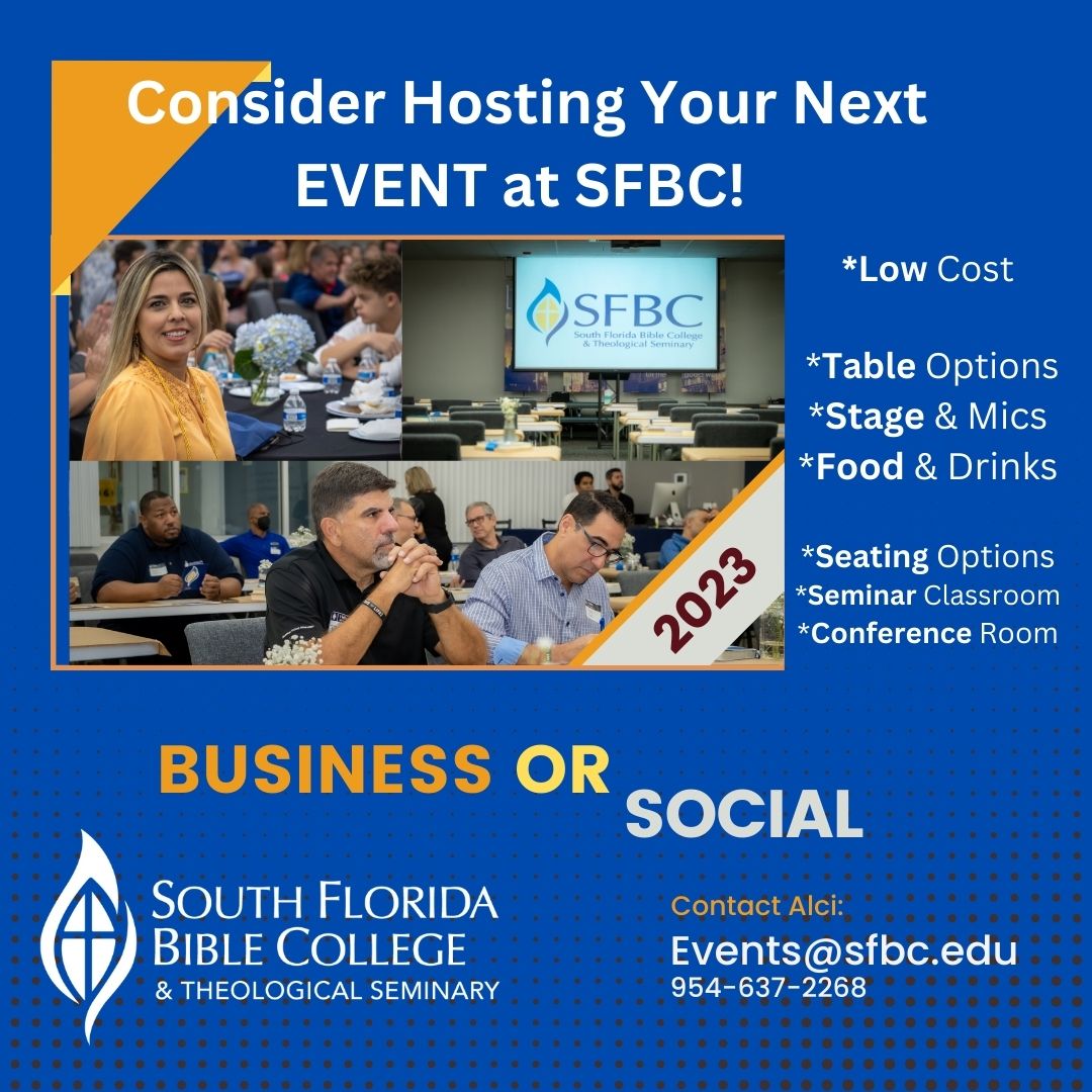 Events 2023 South Florida Bible College & Theological Seminary